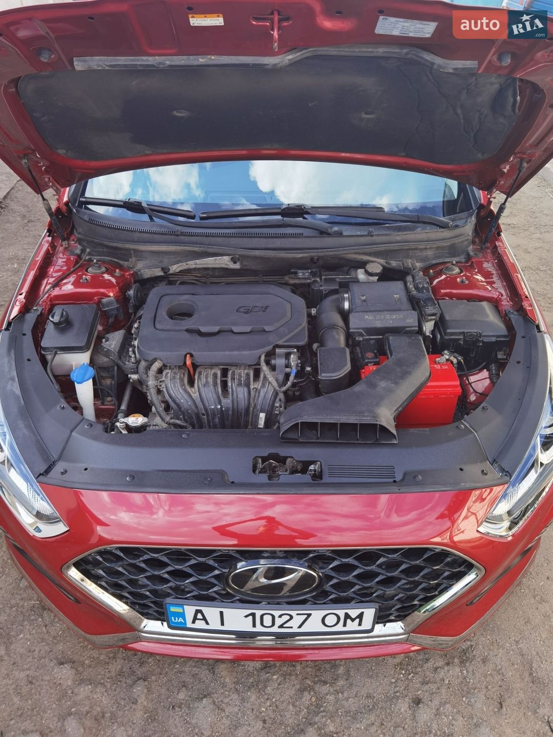 Hyundai Sonata 2017 VIN 5NPE34AF8JH596454 фото оголошення 11 з 20