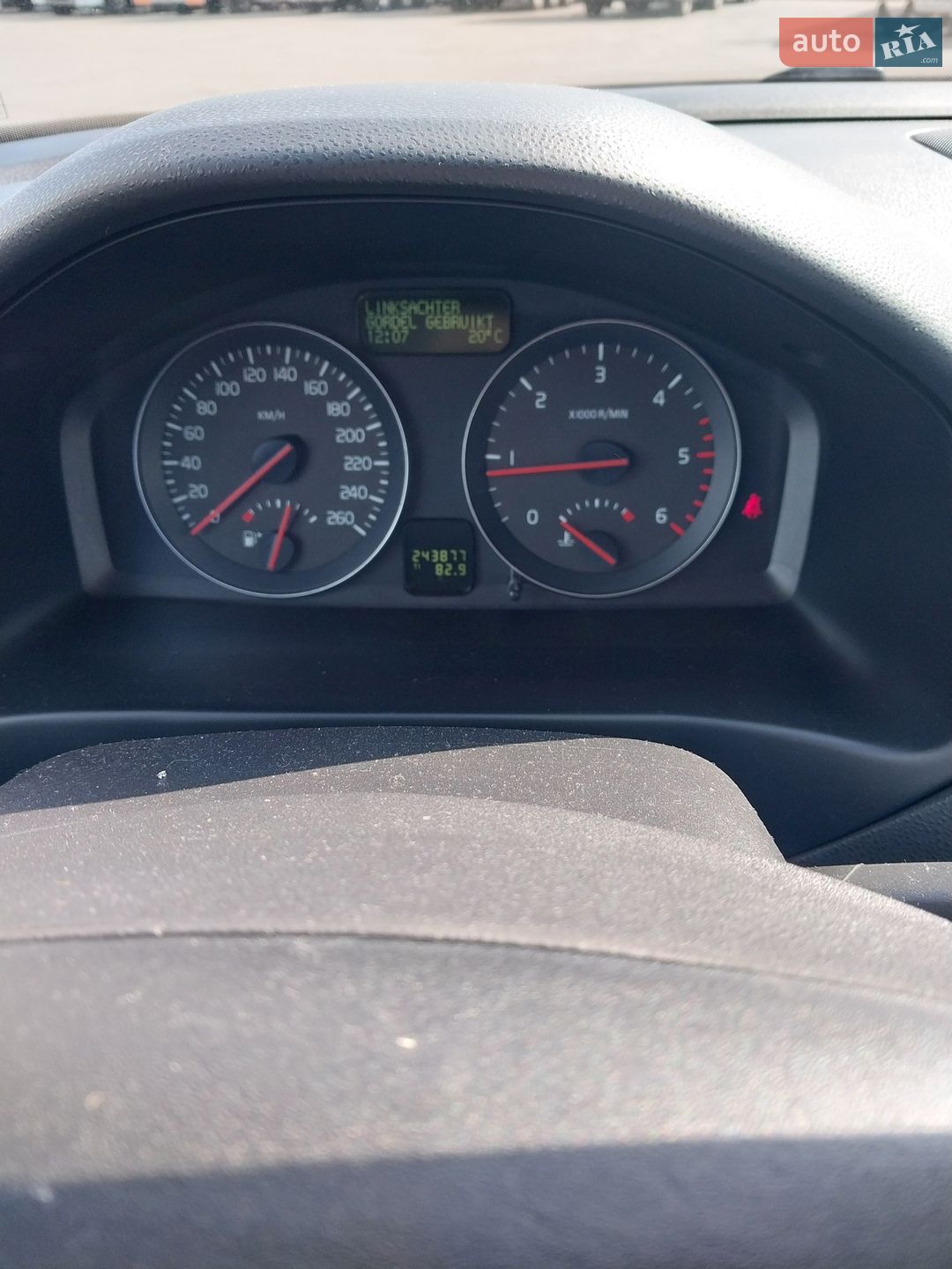 Volvo V50 2010 VIN YV1MW76F2A2578726 фото оголошення 9 з 22