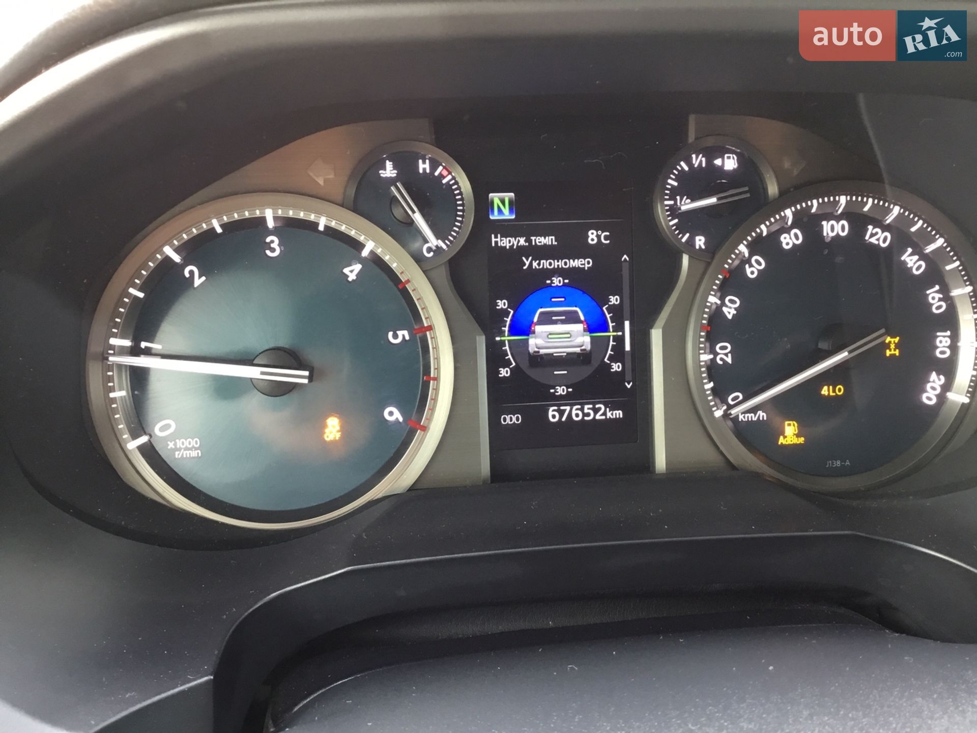 Toyota Land Cruiser Prado 2019 VIN JTEBR3FJX0K128441 фото оголошення 18 з 39