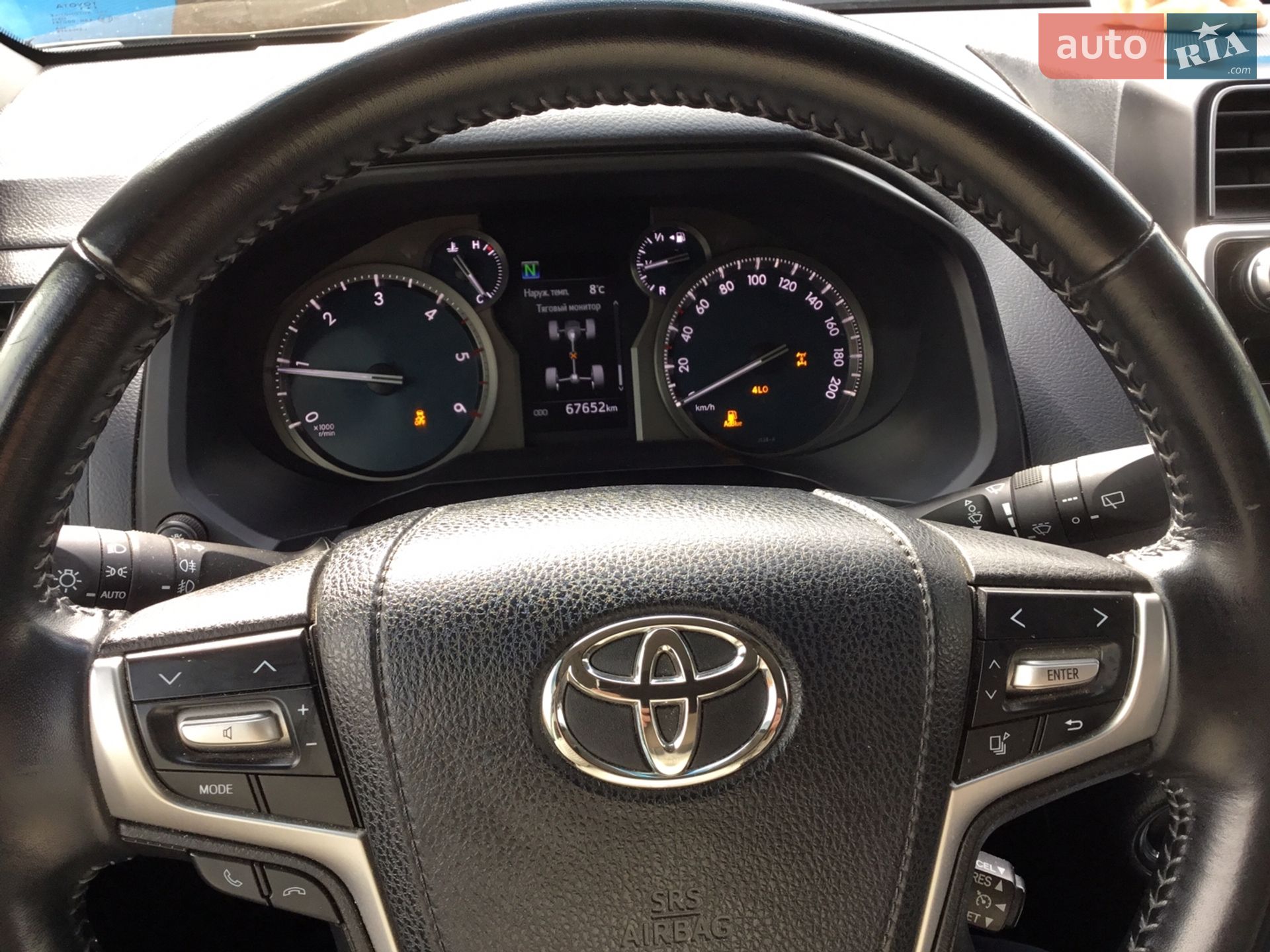 Toyota Land Cruiser Prado 2019 VIN JTEBR3FJX0K128441 фото оголошення 16 з 37