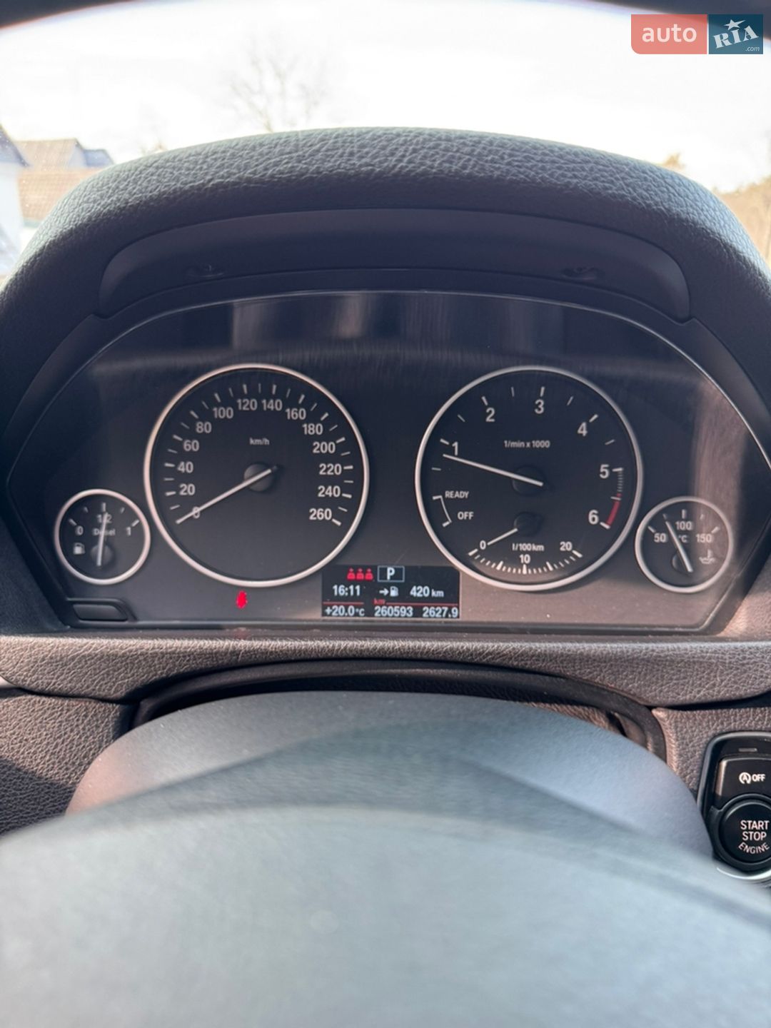 BMW 3 Series 2016 VIN WBA8J91070K726135 фото оголошення 26 з 28