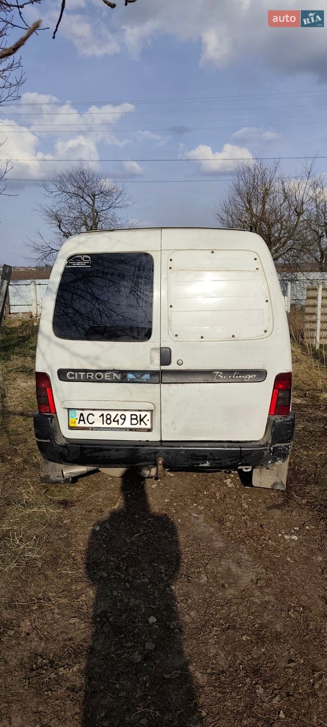 Citroen Berlingo 2001 VIN VF7MBWJYB65578512 фото оголошення 3 з 20