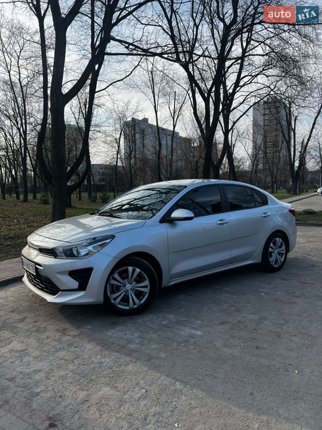 Kia Rio 2021 VIN 3KPA24ADXME404833 фото оголошення 3 з 10