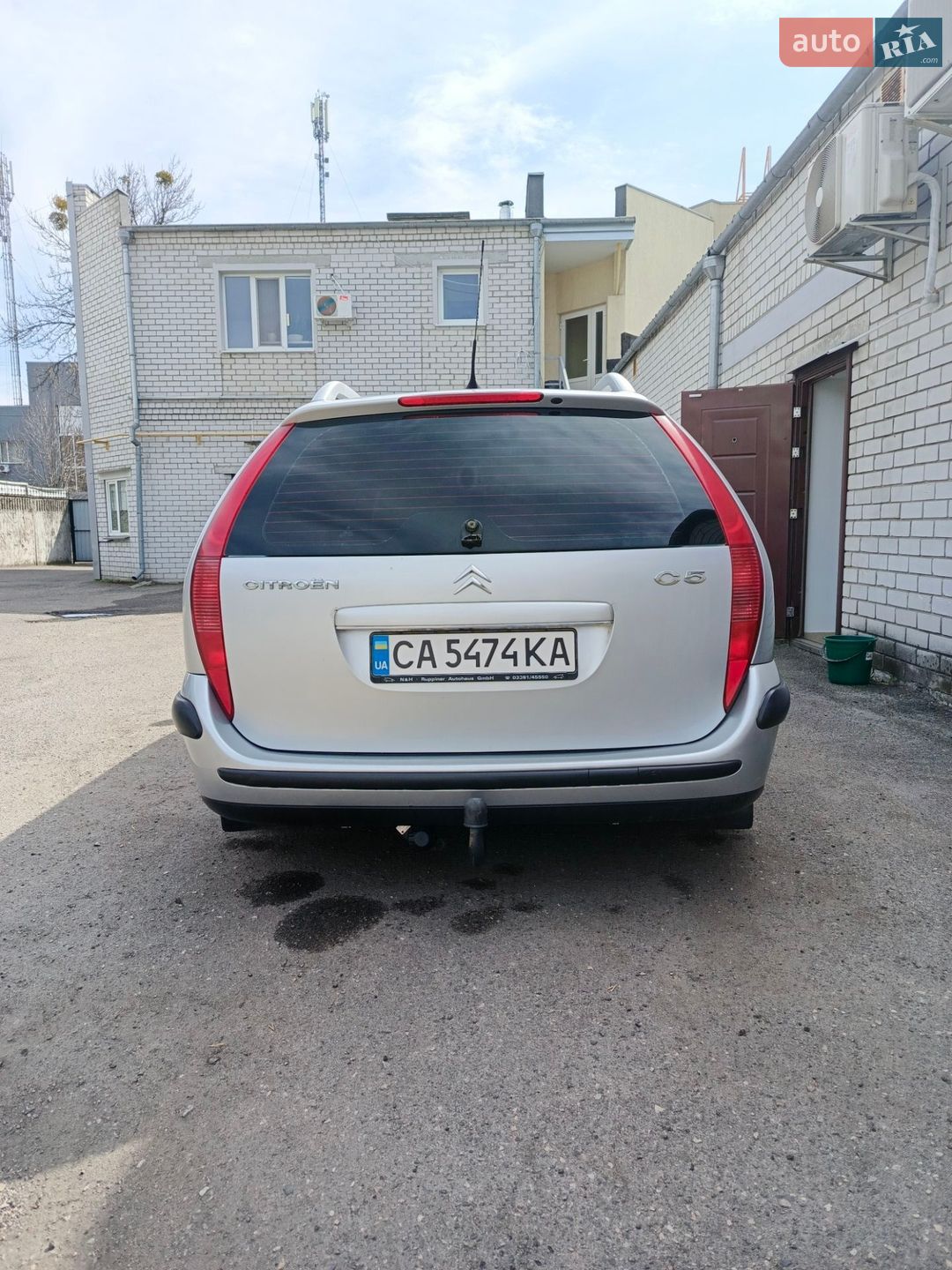 Citroen C5 2002 VIN VF7DE6FZC76268209 фото оголошення 5 з 6