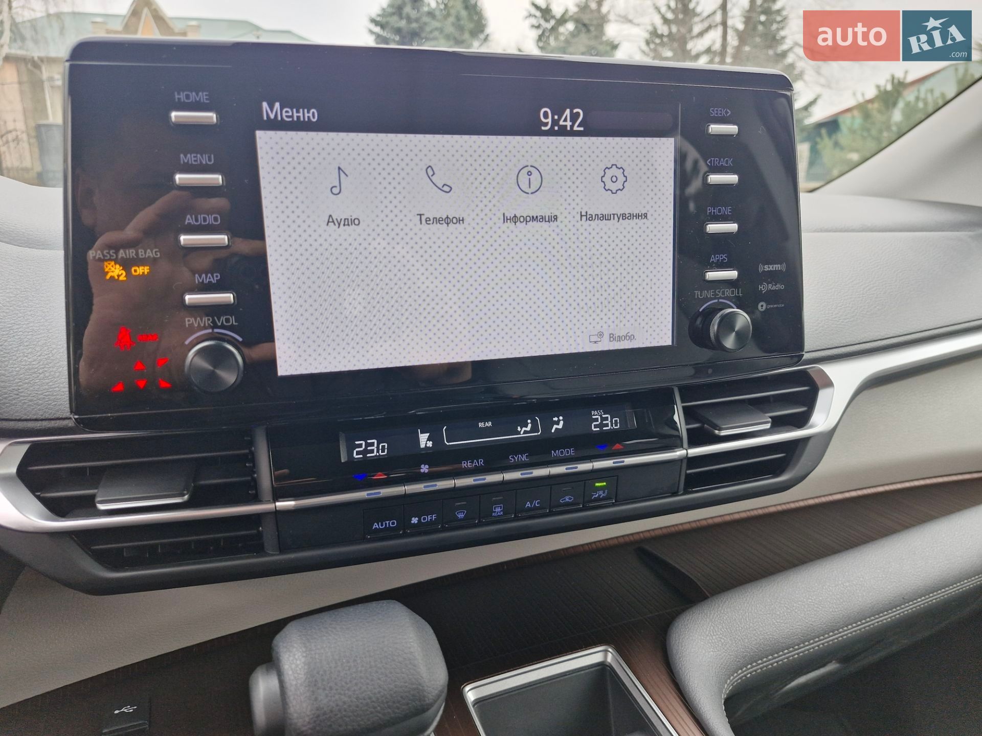 Toyota Sienna 2023 VIN 5TDKRKEC7PS172398 фото оголошення 17 з 19