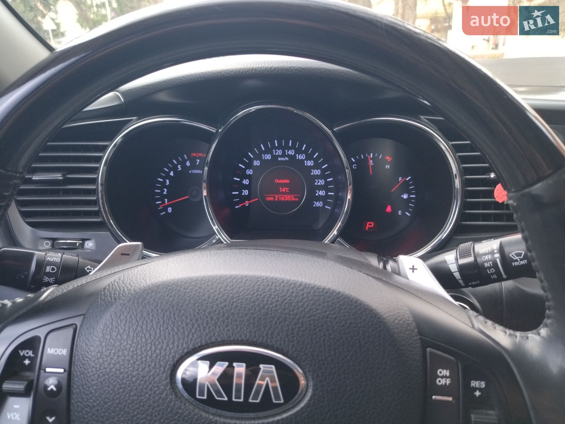 Kia Optima 2013 VIN KNAGN412BE5390225 фото оголошення 11 з 24
