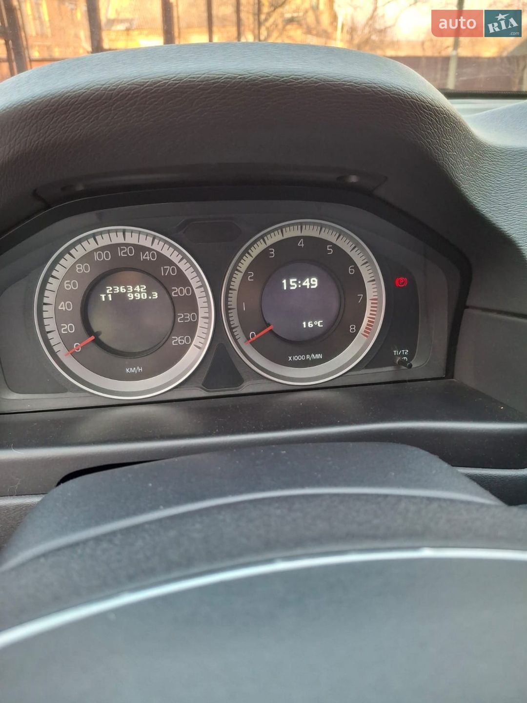 Volvo S80 2013 VIN YV1AS47HBD1169655 фото оголошення 4 з 8