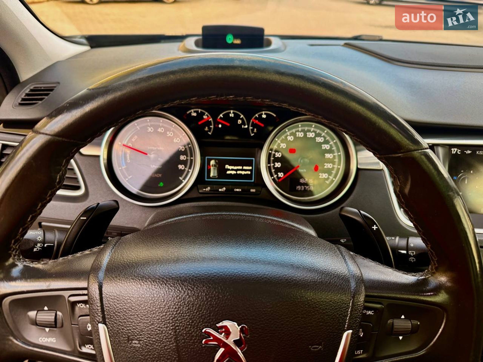 Peugeot 508 RXH 2012 VIN VF38URHC8CL088189 фото оголошення 34 з 38
