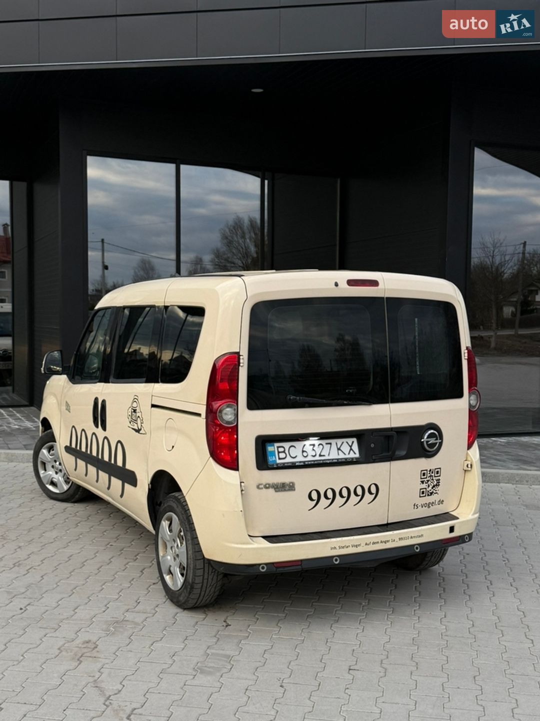 Opel Combo 2016 VIN W0L6AZP1BG9594411 фото оголошення 2 з 10