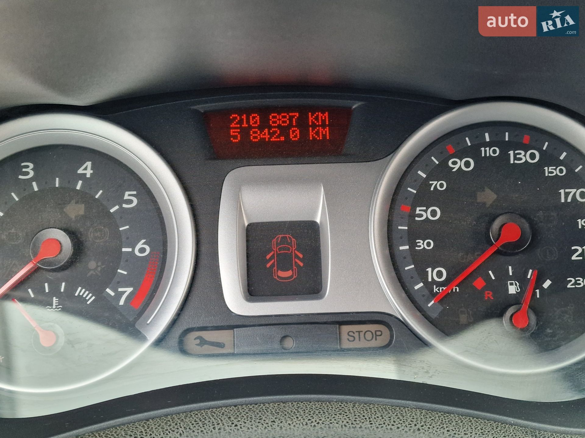 Renault Clio 2008 VIN VF1KR1P0H39594761 фото оголошення 11 з 12