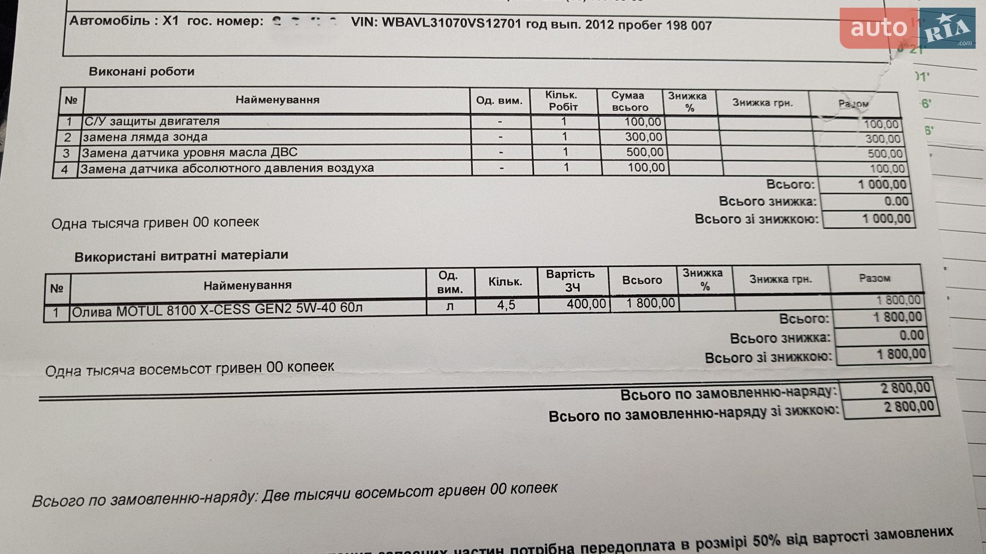 BMW X1 2012 VIN WBAVL31070VS12701 фото оголошення 32 з 38