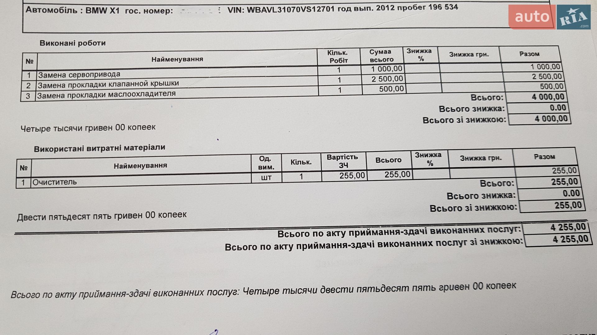 BMW X1 2012 VIN WBAVL31070VS12701 фото оголошення 36 з 38
