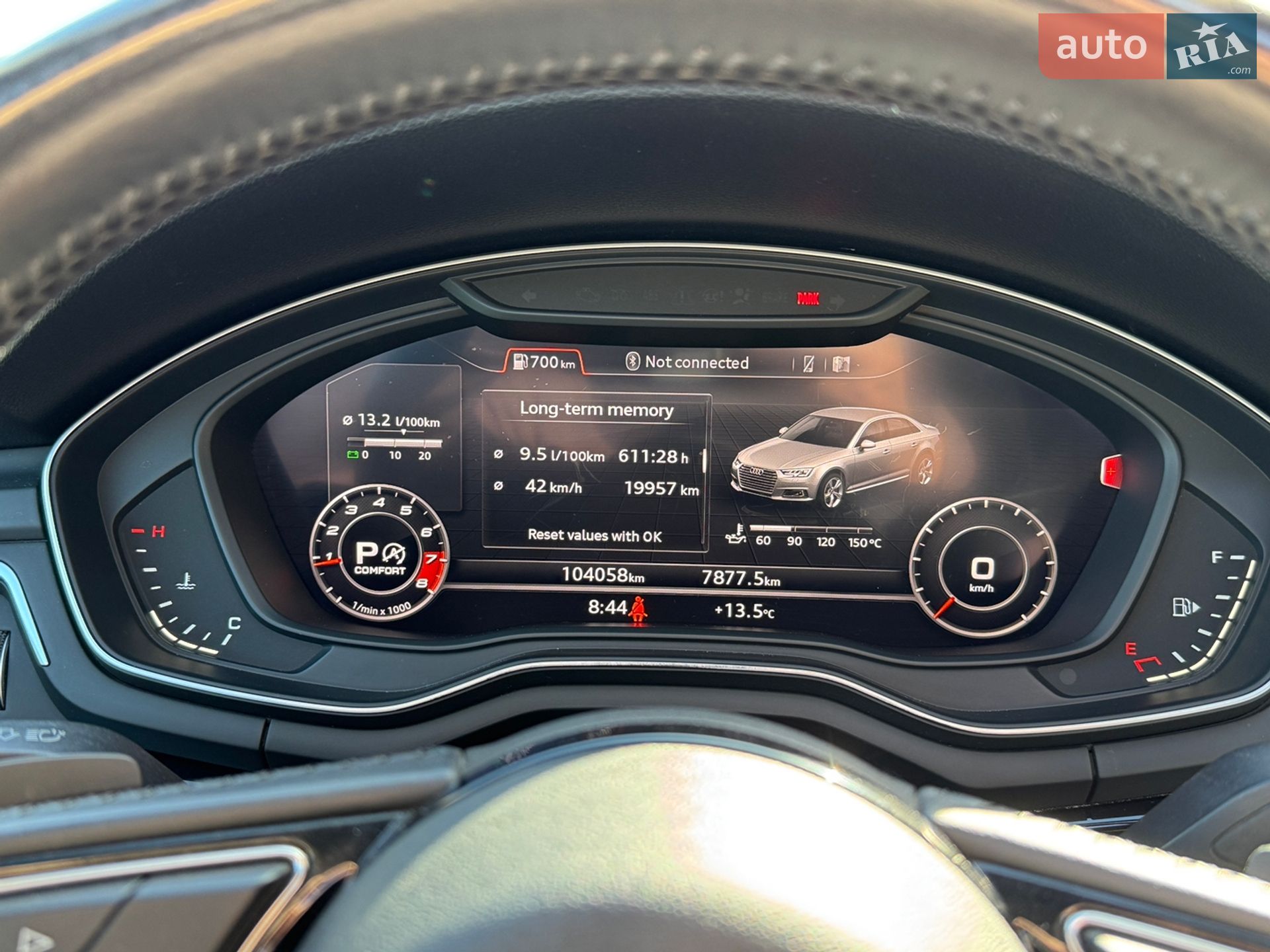 Audi A4 2016 VIN WAULNAF48HN022824 фото оголошення 15 з 19
