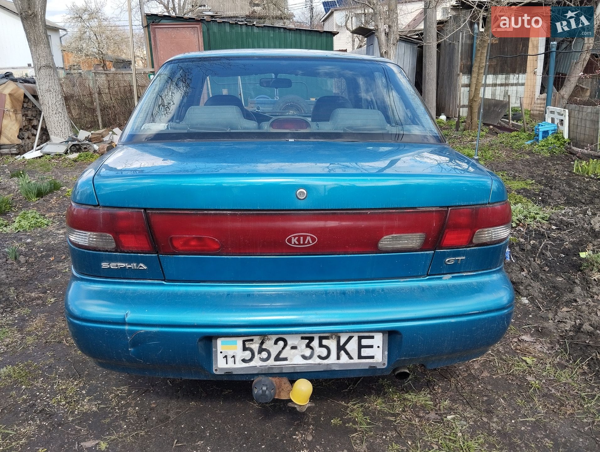 Kia Sephia 1997 VIN KNEFA2222V5456438 фото оголошення 10 з 14