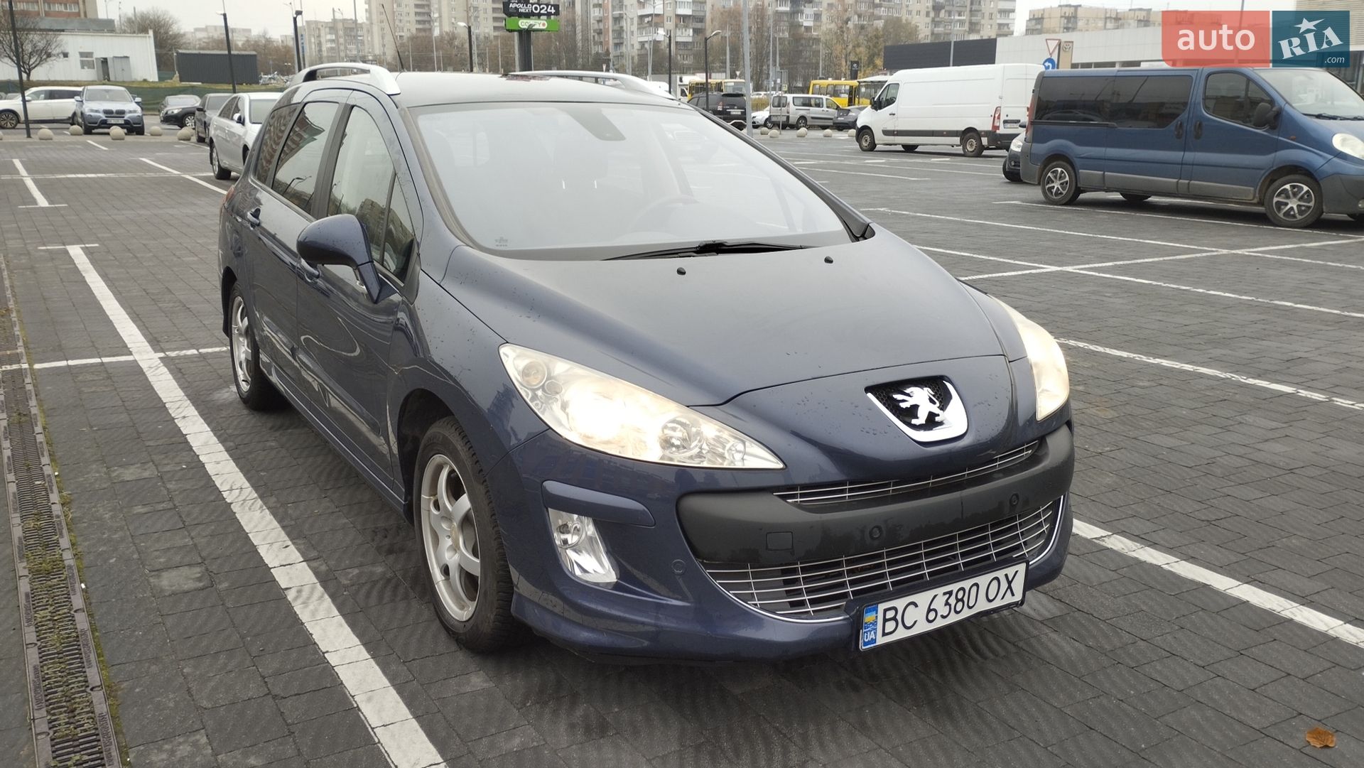 Peugeot 308 2008 VIN VF34H5FXH55344786 фото оголошення 3 з 9