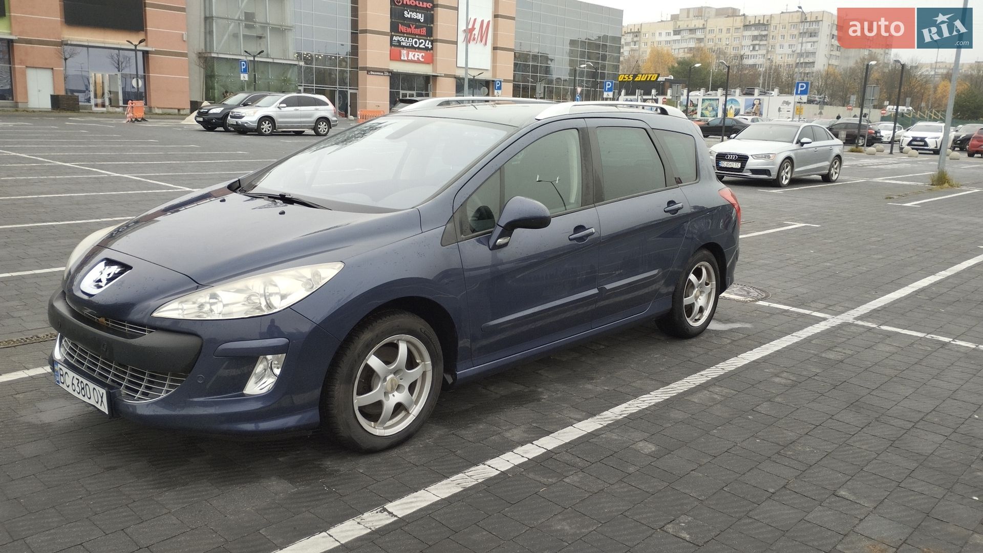 Peugeot 308 2008 VIN VF34H5FXH55344786 фото оголошення 8 з 9