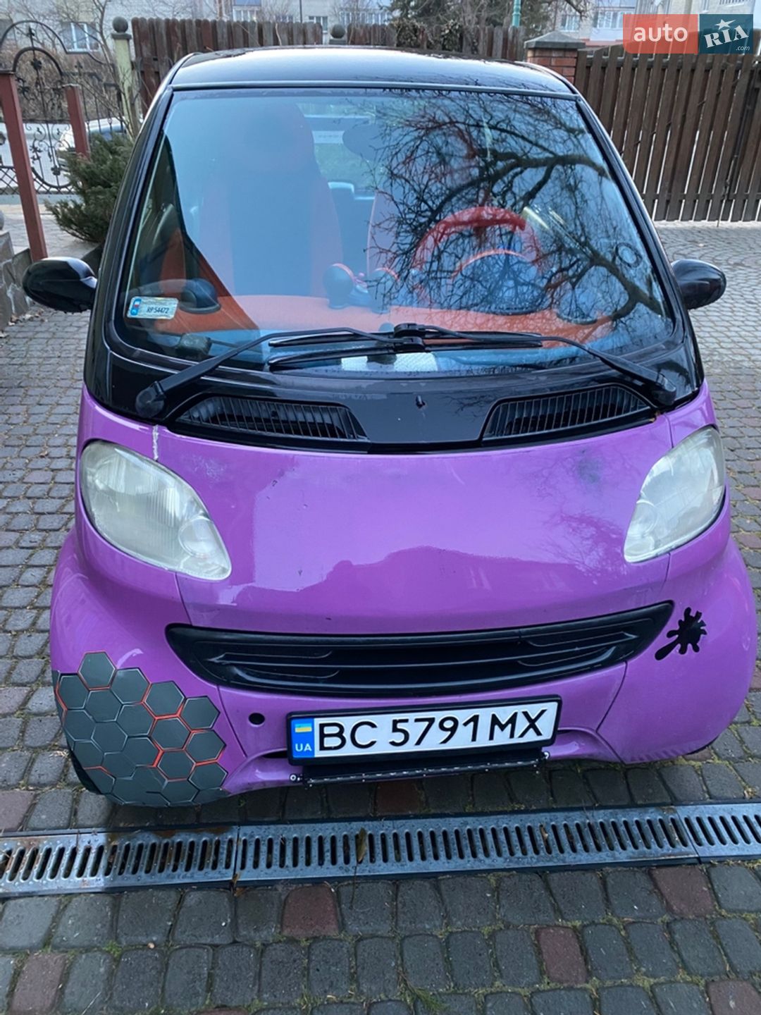 Smart Fortwo 2000 VIN WME01MC01YH099033 фото оголошення 7 з 16