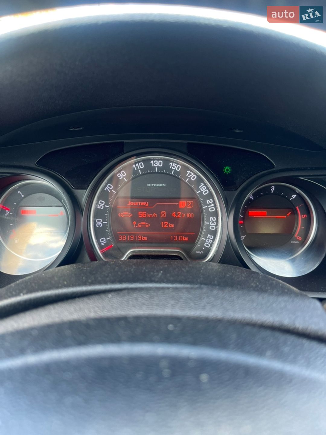 Citroen C5 2008 VIN VF7RD9HZC54075290 фото оголошення 12 з 15