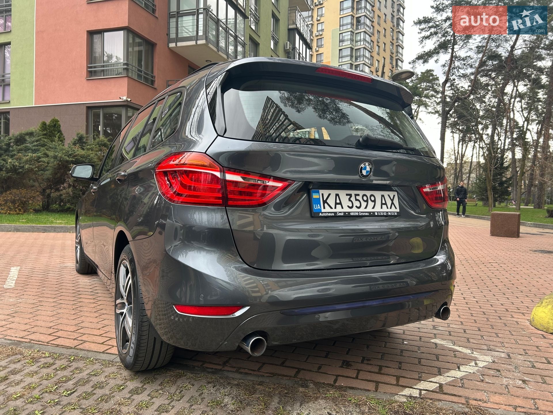 BMW 2 Series Gran Tourer 2017 VIN WBA2E710605G44686 фото оголошення 8 з 20