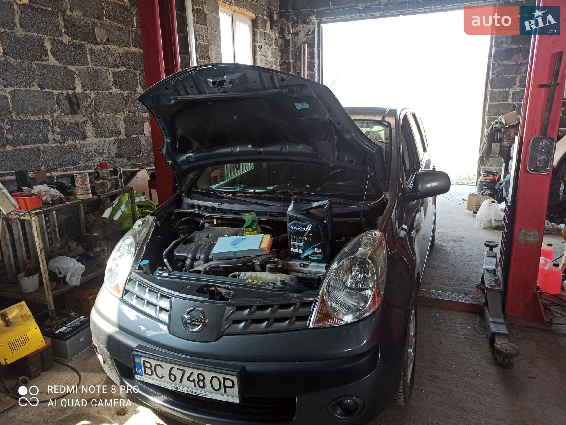 Nissan Note 2006 VIN SJNFCAE11U1056995 фото оголошення 18 з 28