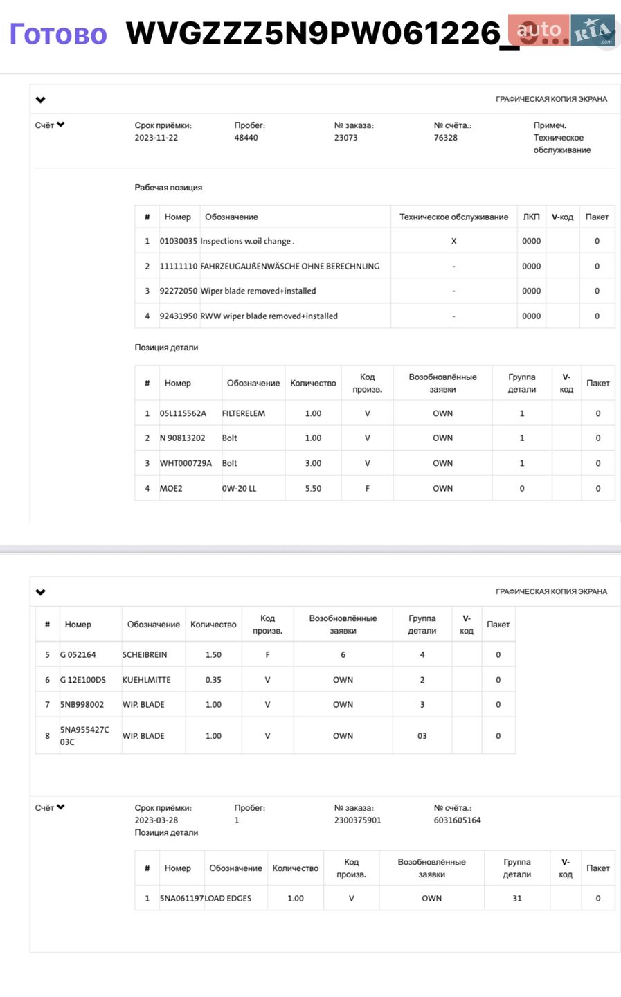 Volkswagen Tiguan 2023 VIN WVGZZZ5N9PW061226 фото оголошення 256 з 361