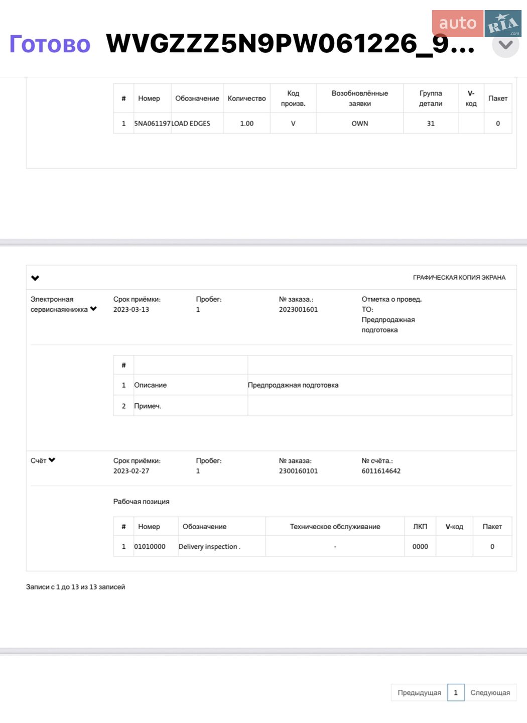 Volkswagen Tiguan 2023 VIN WVGZZZ5N9PW061226 фото оголошення 257 з 361