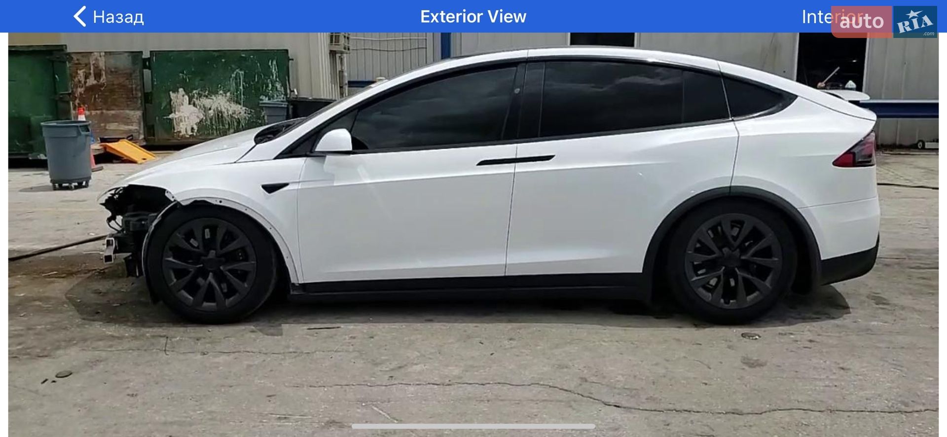 Tesla Model X 2021 VIN 5YJXCBE51MF326726 фото оголошення 22 з 24
