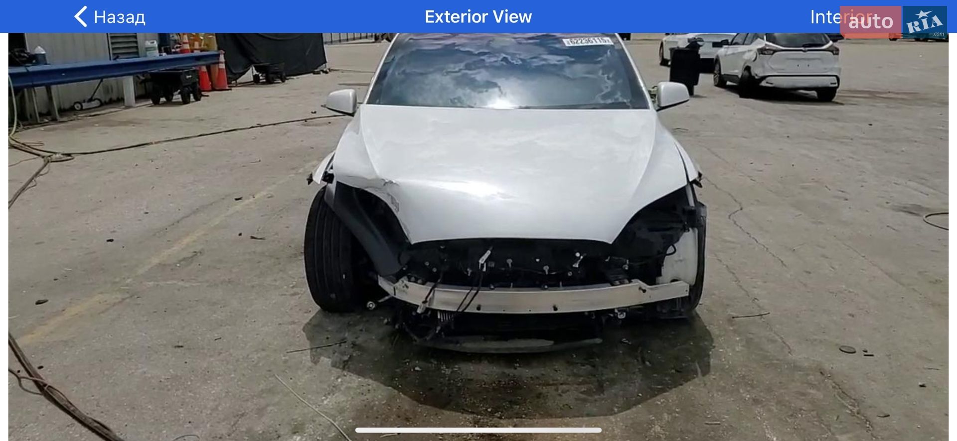 Tesla Model X 2021 VIN 5YJXCBE51MF326726 фото оголошення 24 з 24