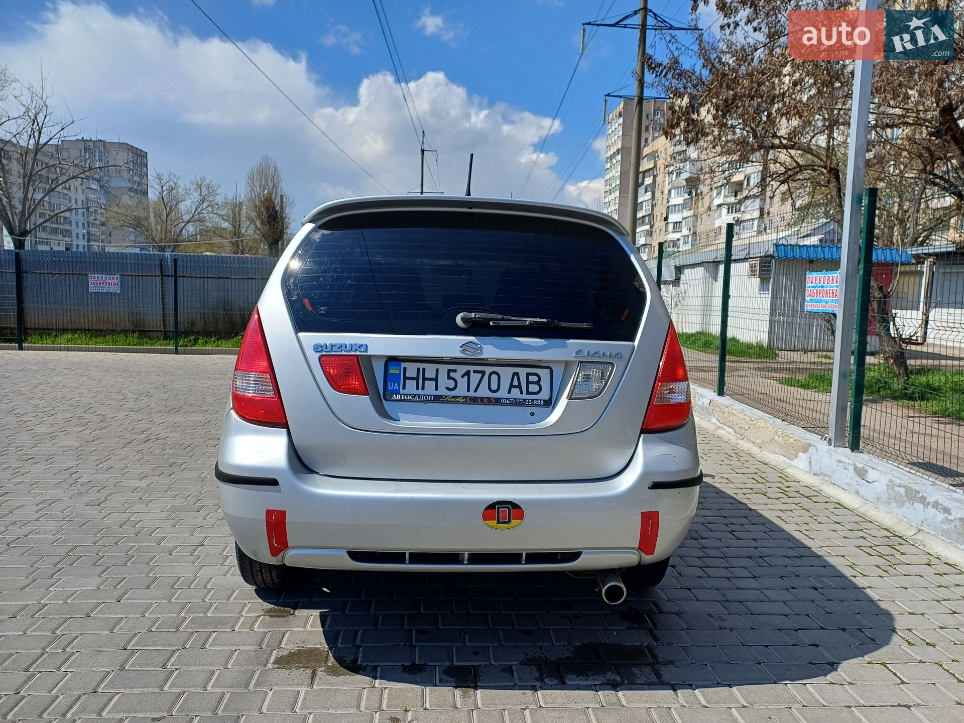 Suzuki Liana 2004 VIN JSAERC31S00206412 фото оголошення 2 з 16