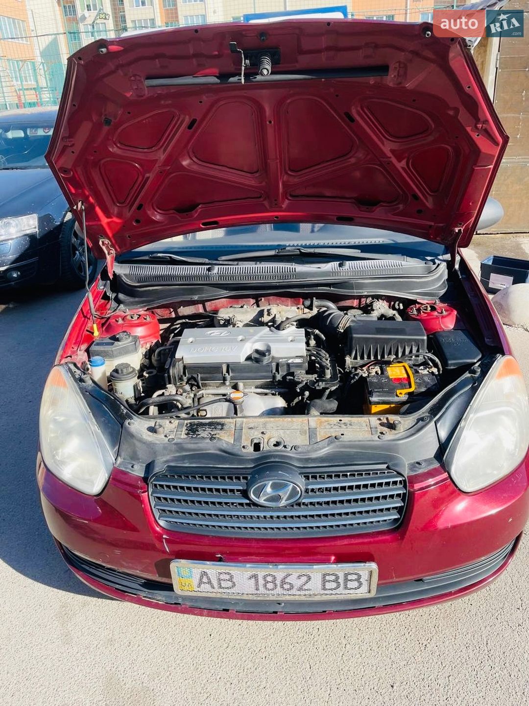 Hyundai Accent 2008 VIN NLHCM41AP9Z132504 фото оголошення 7 з 11