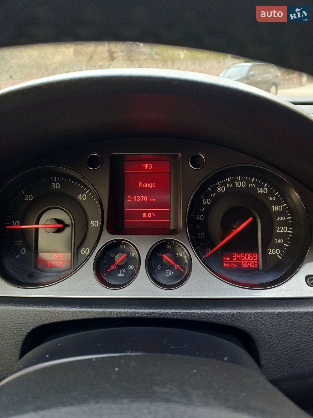 Volkswagen Passat 2008 VIN WVWZZZ3CZ9P020826 фото оголошення 12 з 12