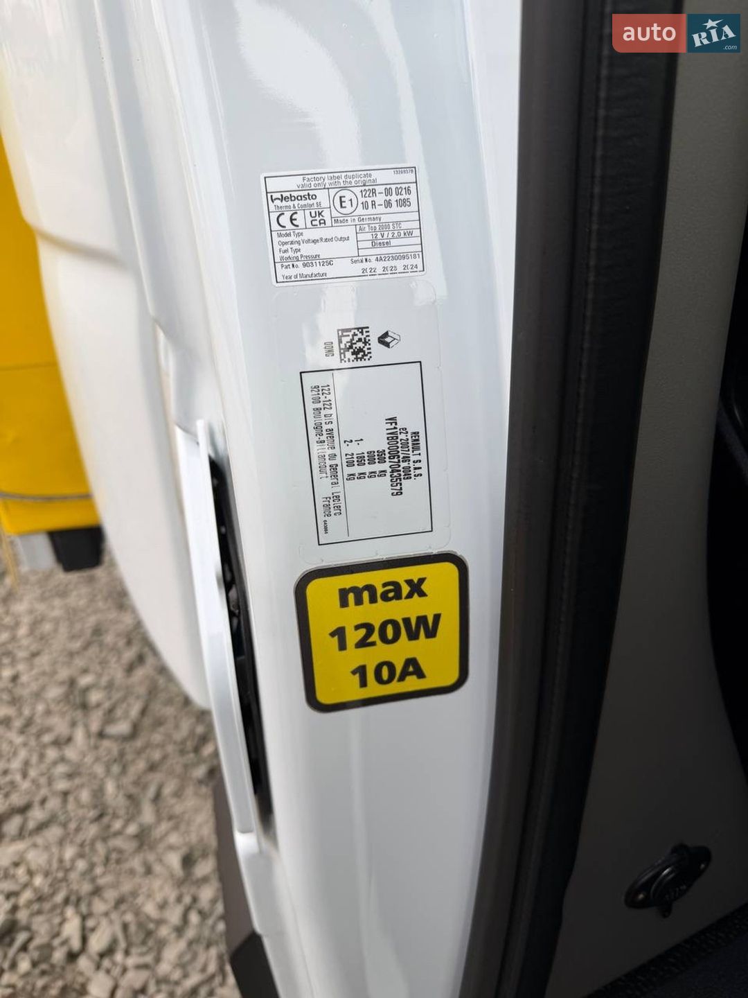 Renault Master 2022 VIN VF1VB000670435579 фото оголошення 26 з 37