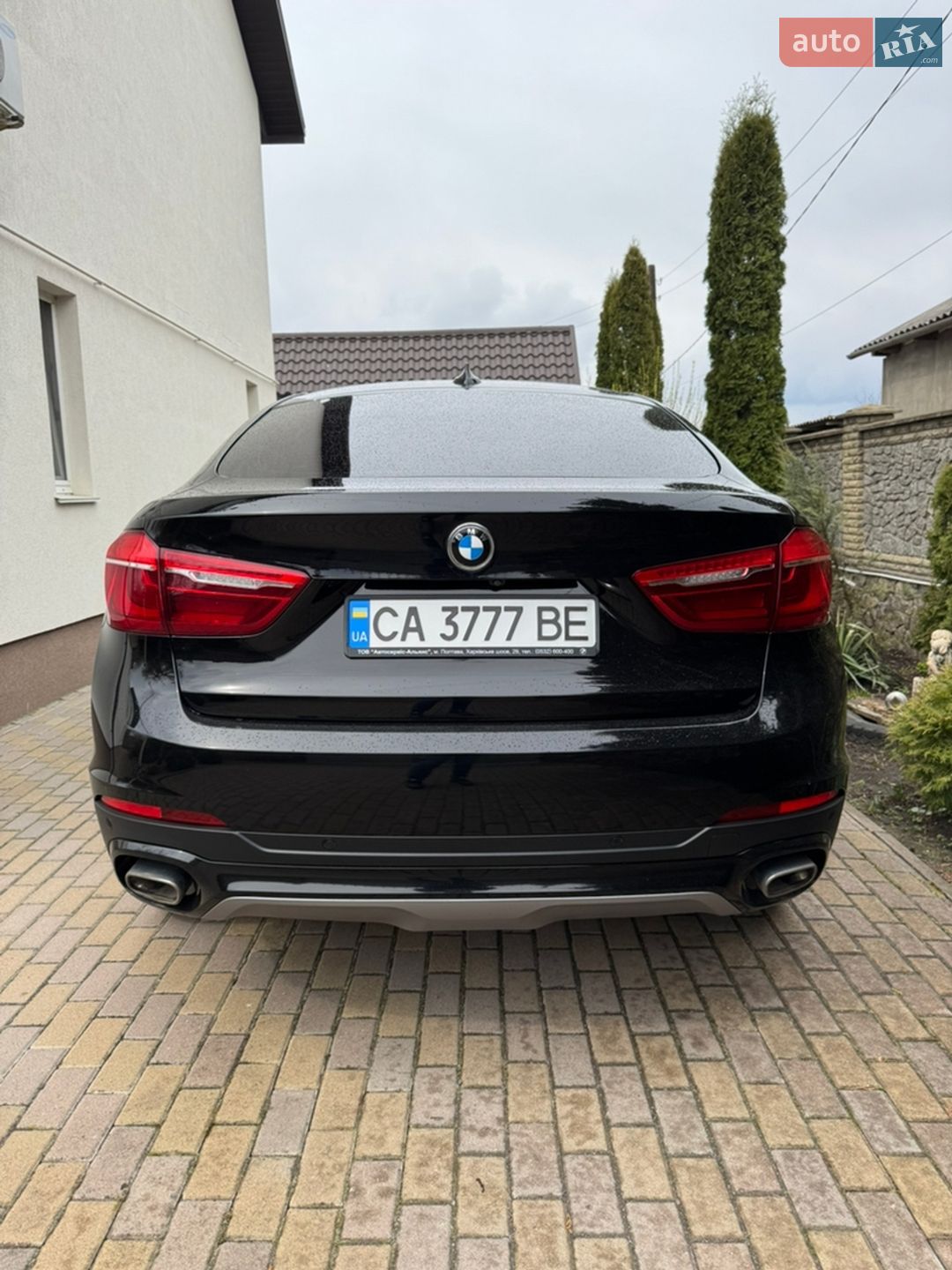 BMW X6 2017 VIN WBAKV210300V41870 фото оголошення 6 з 13