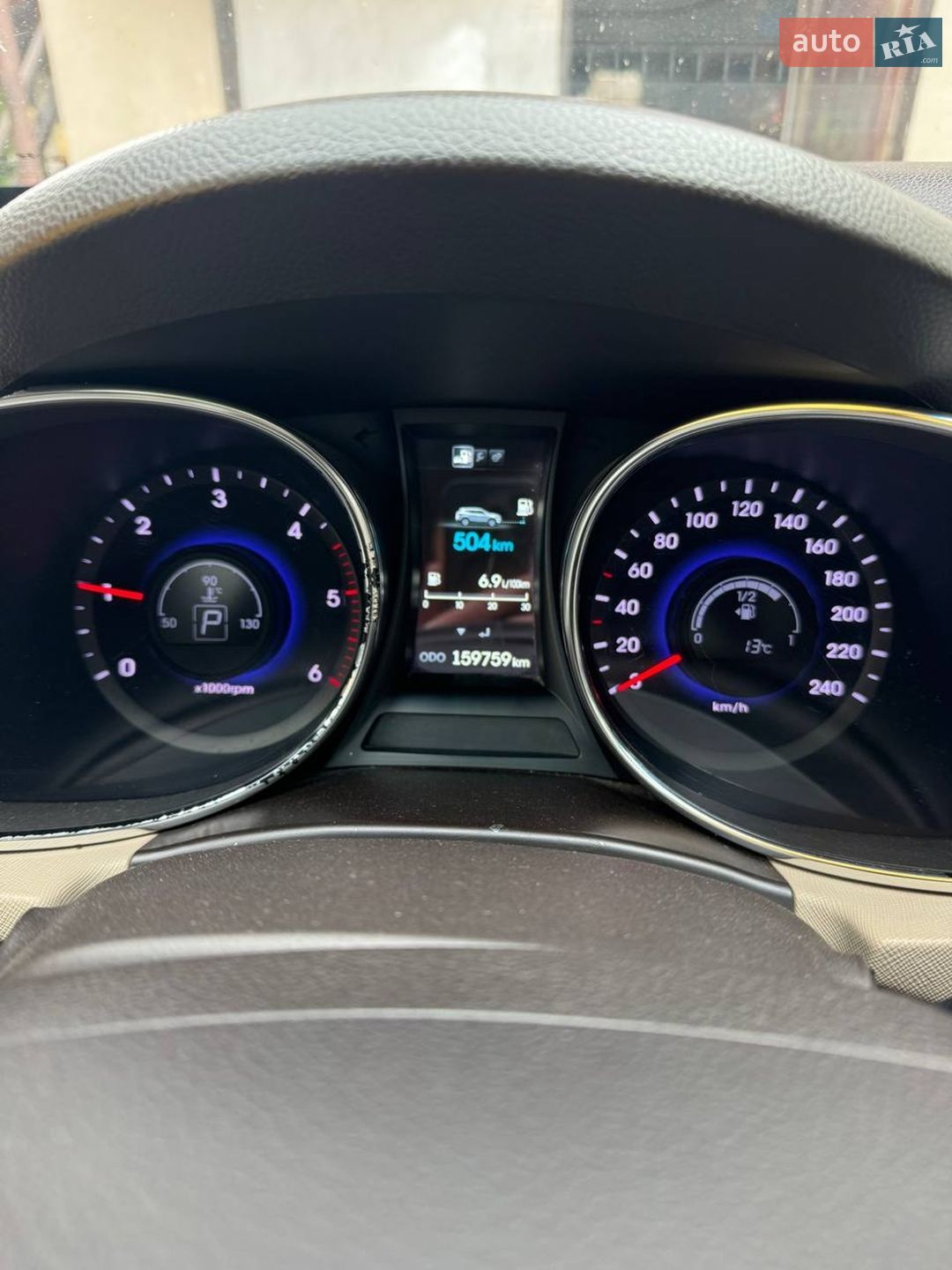 Hyundai Santa FE 2014 VIN KMHSU81XDEU300830 фото оголошення 5 з 8
