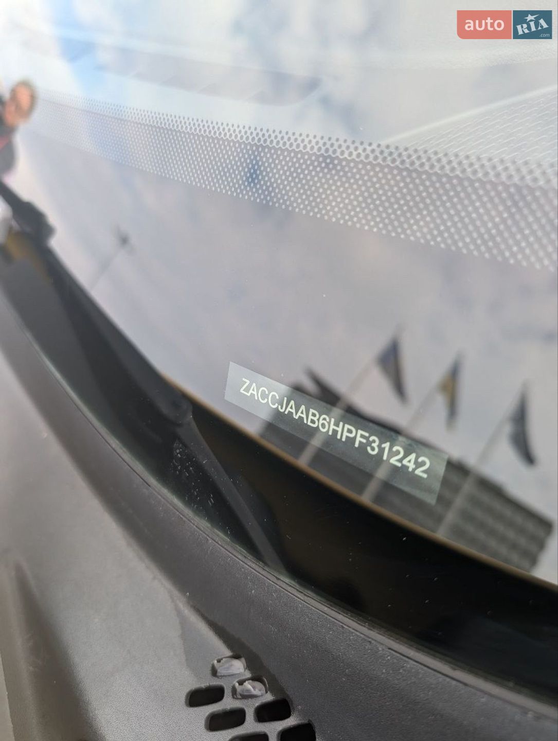 Jeep Renegade 2017 VIN ZACCJAAB6HPF31242 фото оголошення 17 з 17