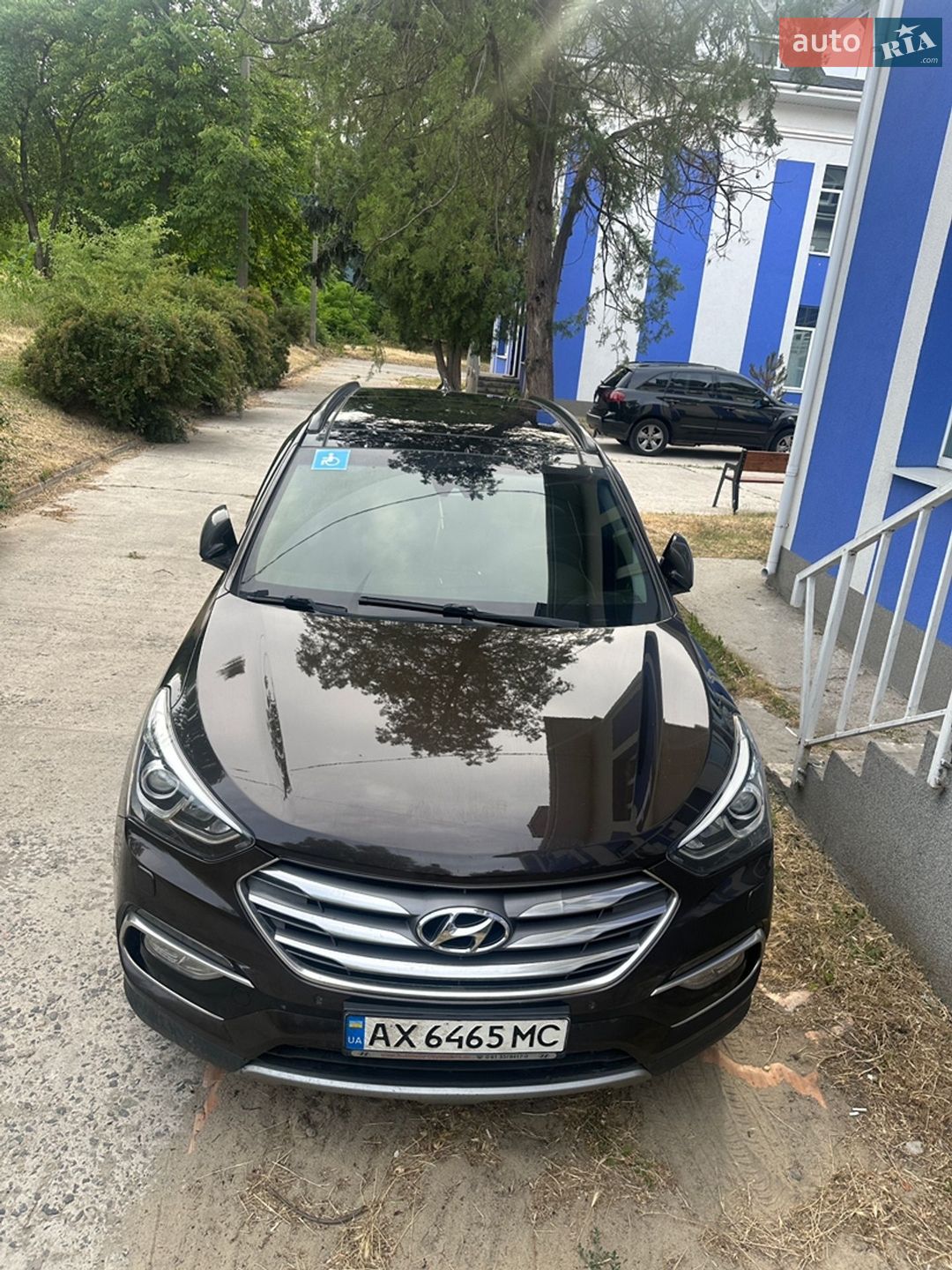 Hyundai Santa FE 2016 VIN KMHSW81XDGU613809 фото оголошення 2 з 7