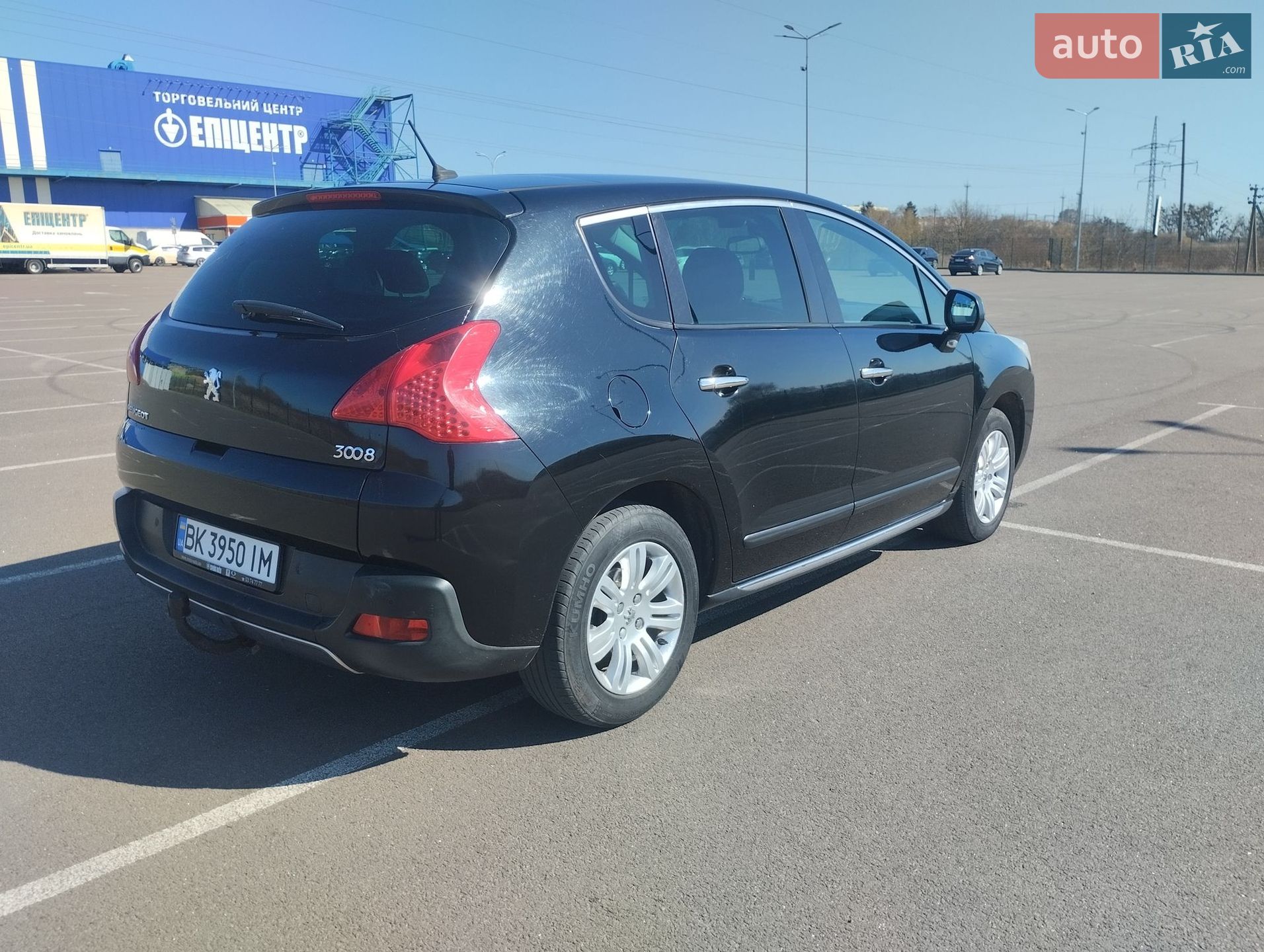 Peugeot 3008 2010 VIN VF30U9HZHAS161503 фото оголошення 7 з 9