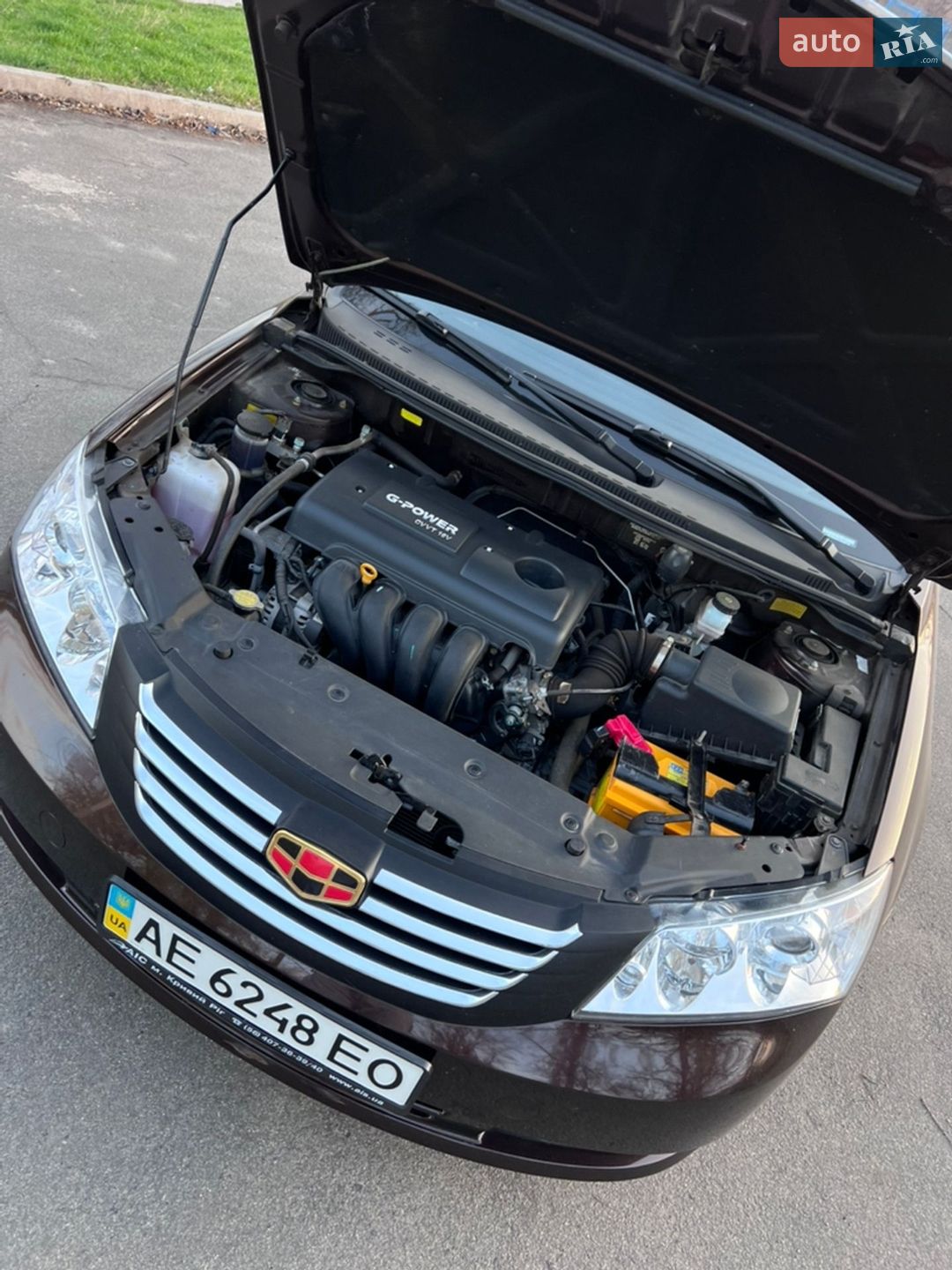 Geely Emgrand 7 (EC7) 2012 VIN L6T7844SXCN029119 фото оголошення 8 з 10