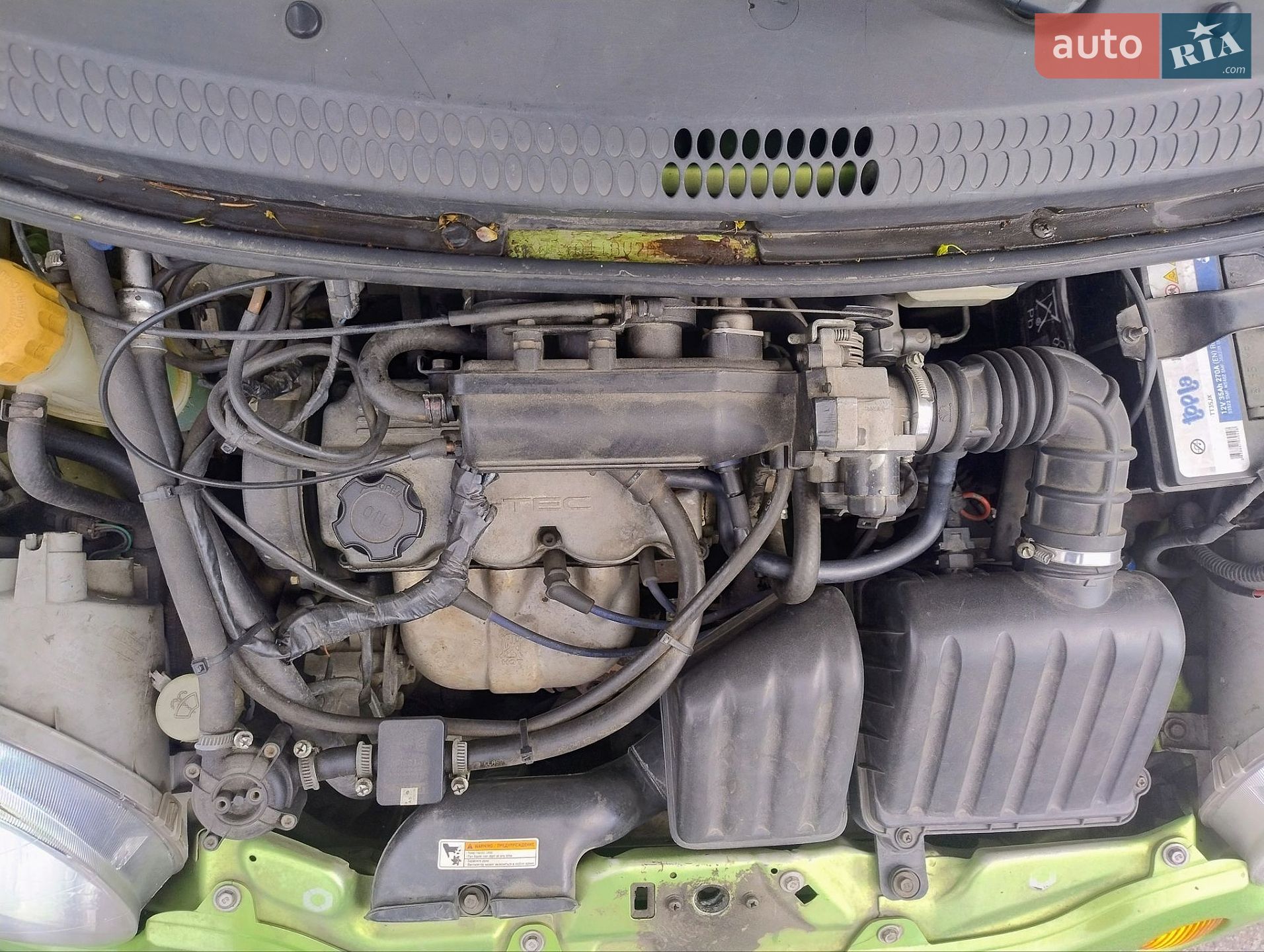 Daewoo Matiz 2007 VIN XWB4A11BV7A137048 фото оголошення 34 з 96