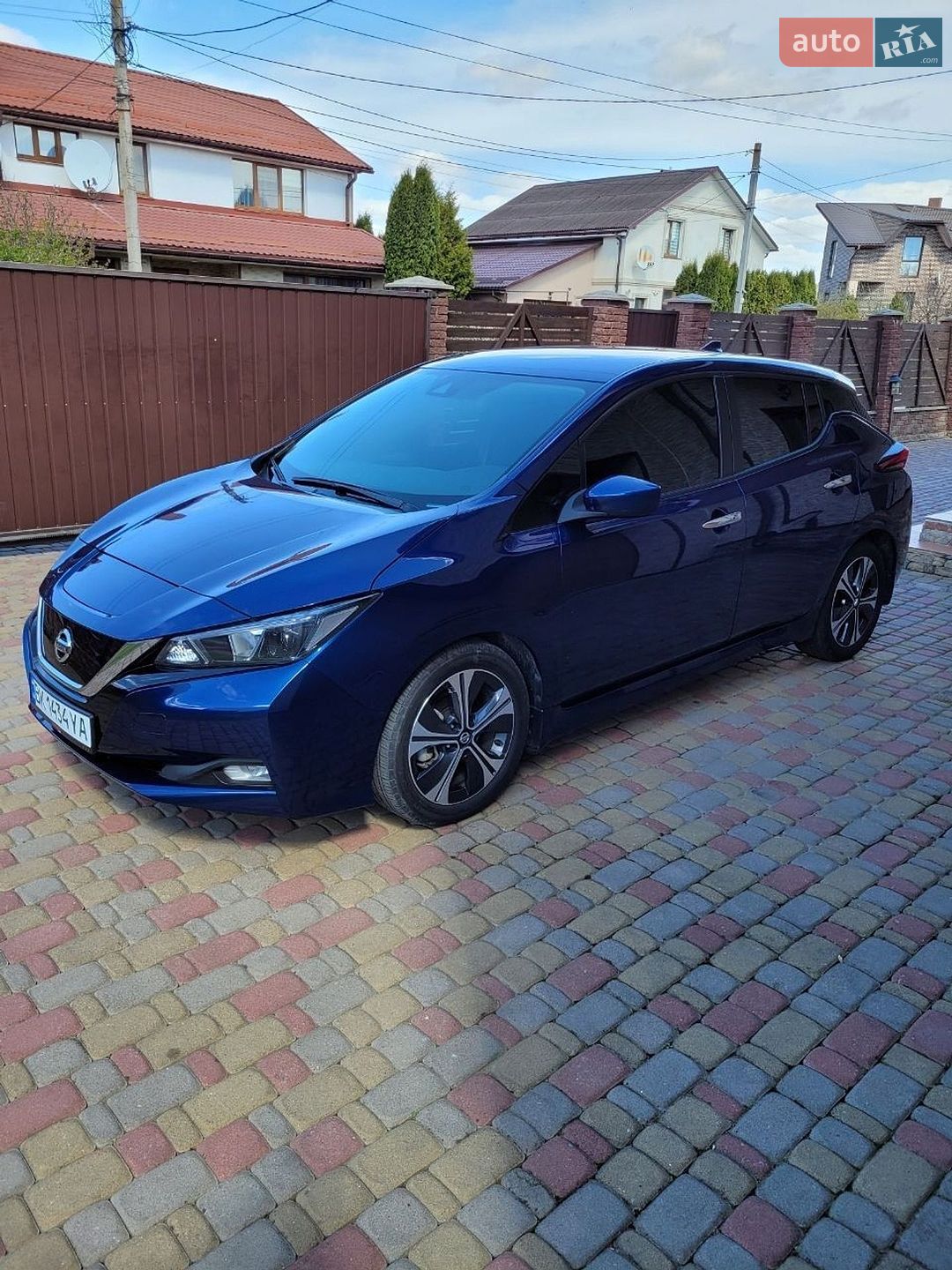Nissan Leaf 2021 VIN 1N4AZ1CV1MC553077 фото оголошення 2 з 28