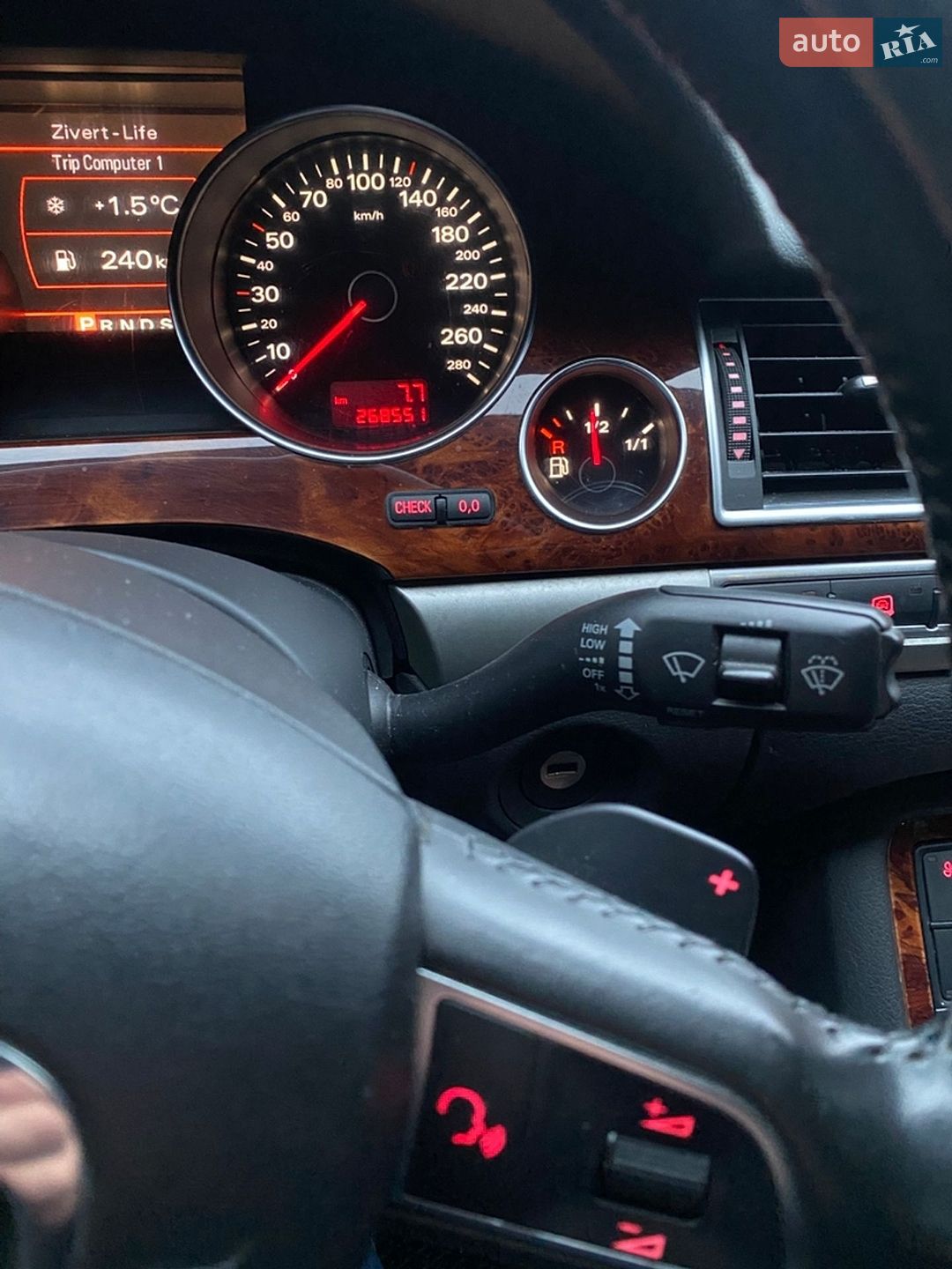 Audi A8 2008 VIN WAUZZZ4E39N008548 фото оголошення 11 з 22