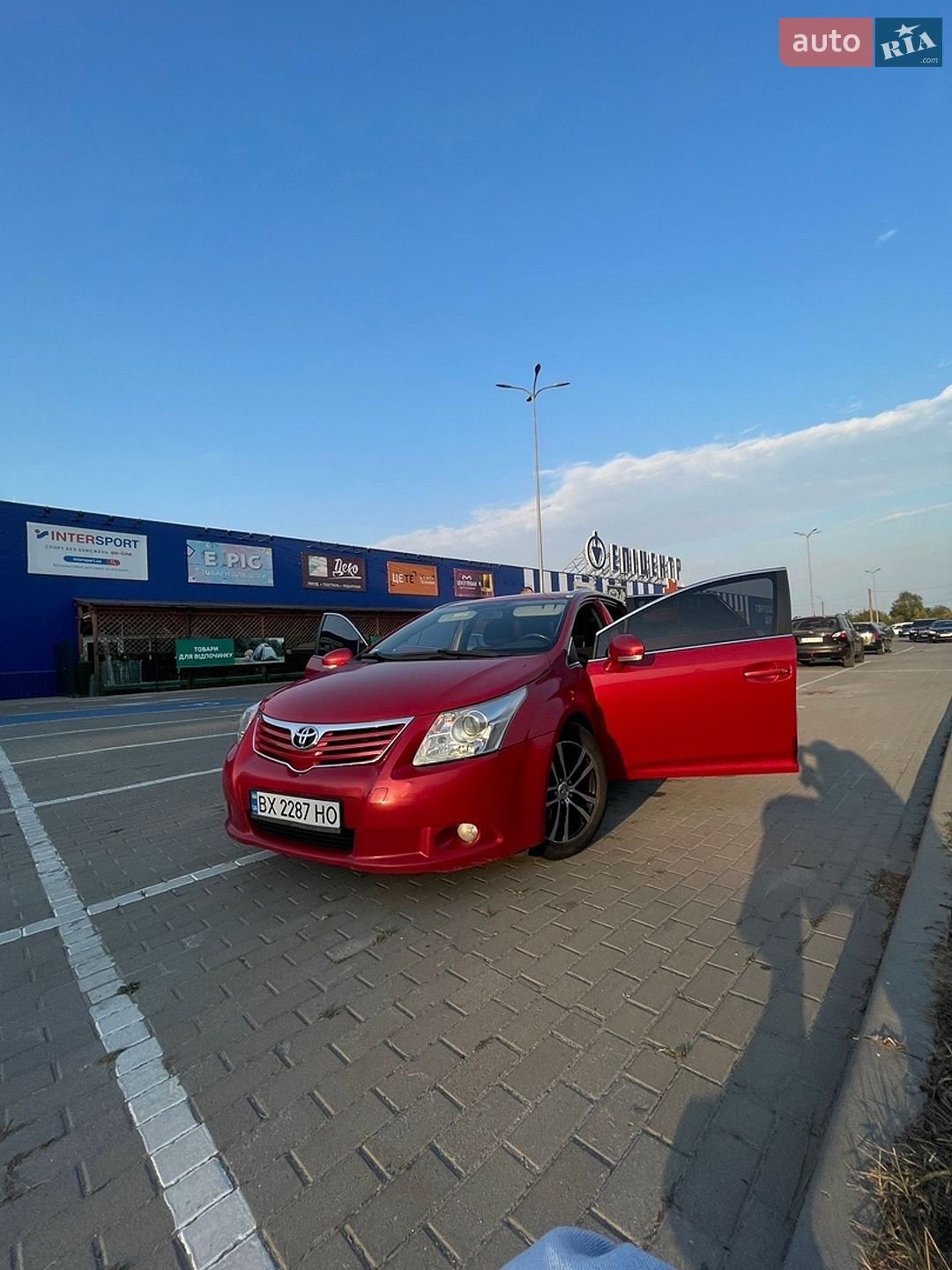 Toyota Avensis 2009 VIN SB1ED76L80E008617 фото оголошення 5 з 8