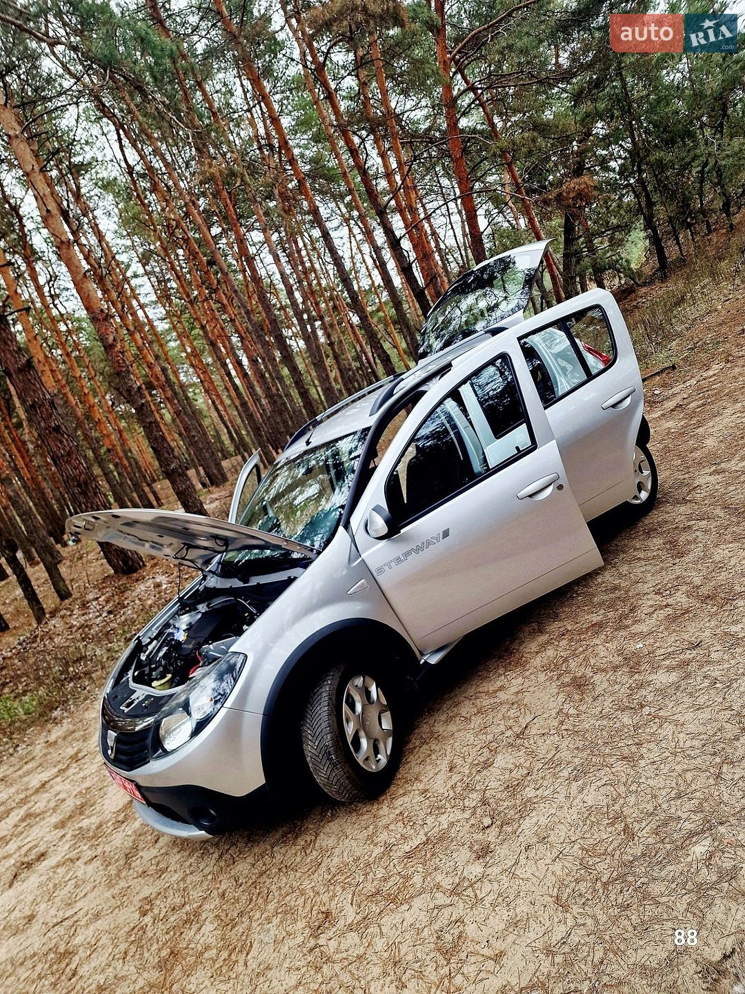 Dacia Sandero StepWay 2010 VIN UU1BSDAFK41763336 фото оголошення 101 з 105