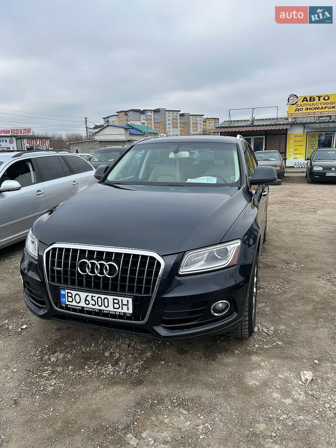 Audi Q5 2014 VIN WA1CFAFP1FA022740 фото оголошення 2 з 12