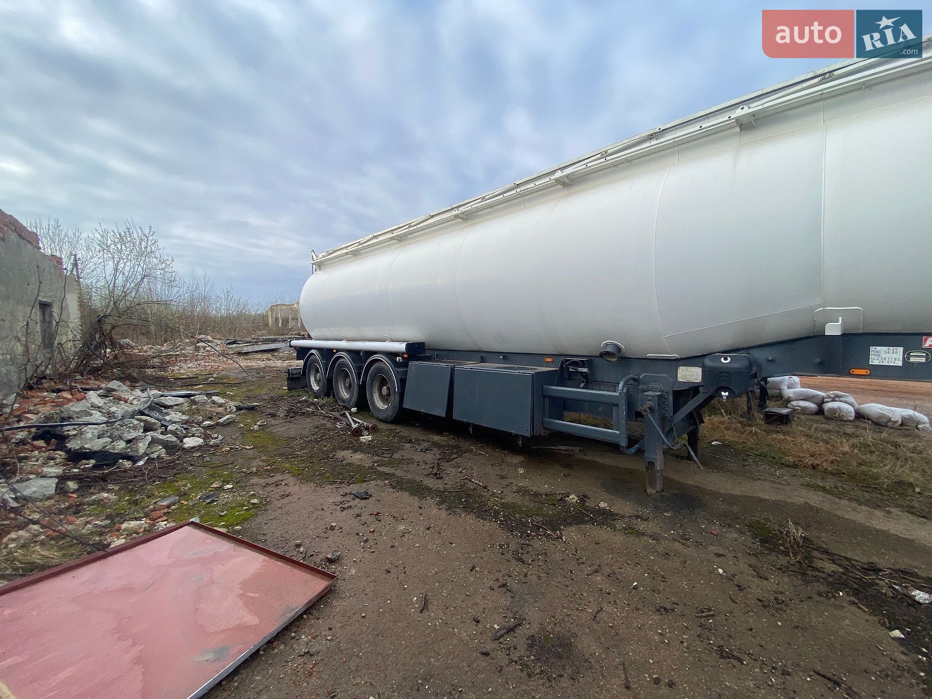 Fruehauf T34T1RP 1995 VIN VFKTF34T1S3RB1000 фото оголошення 6 з 13