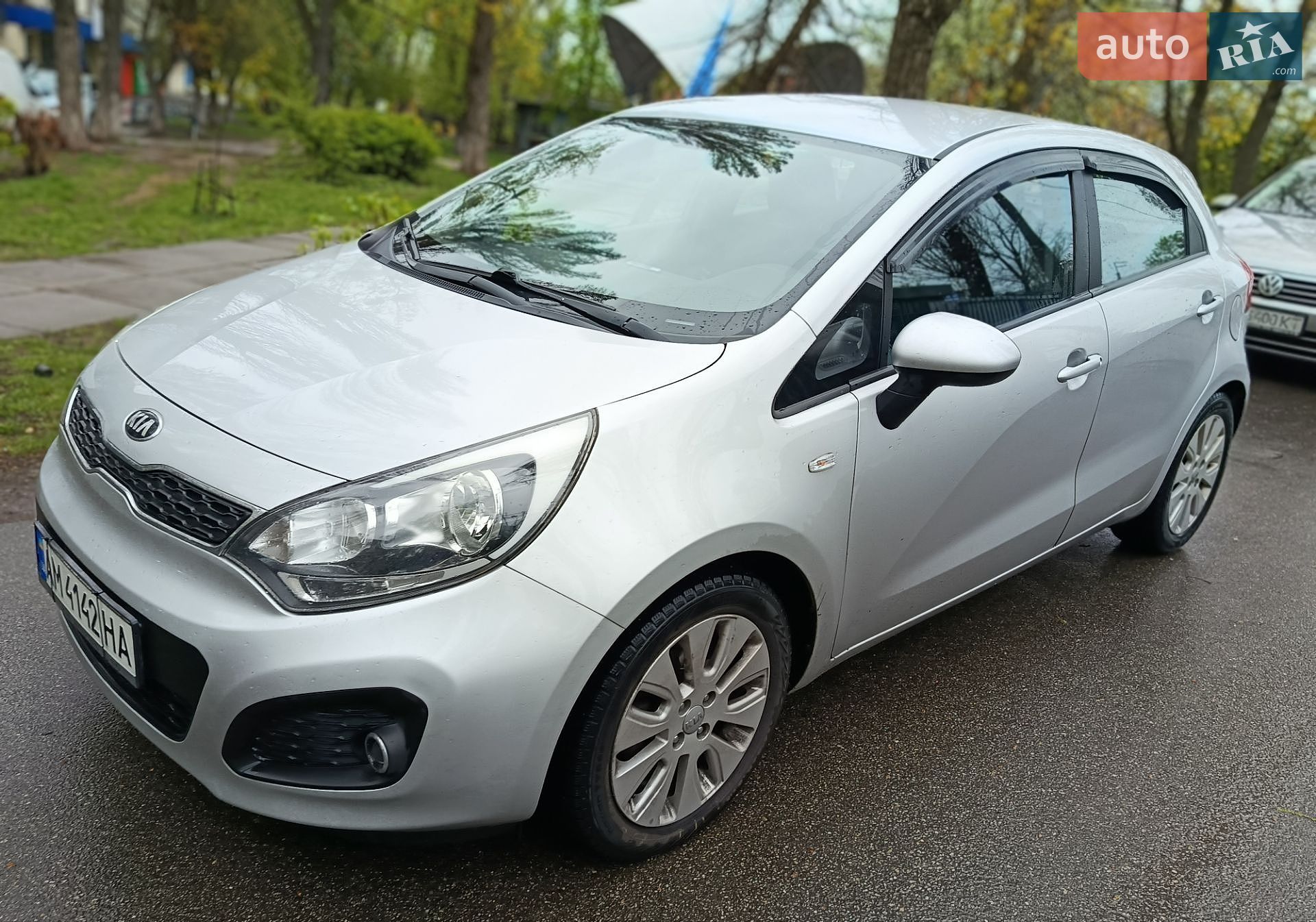 Kia Rio 2014 VIN KNADN515AE6990602 фото оголошення 2 з 24