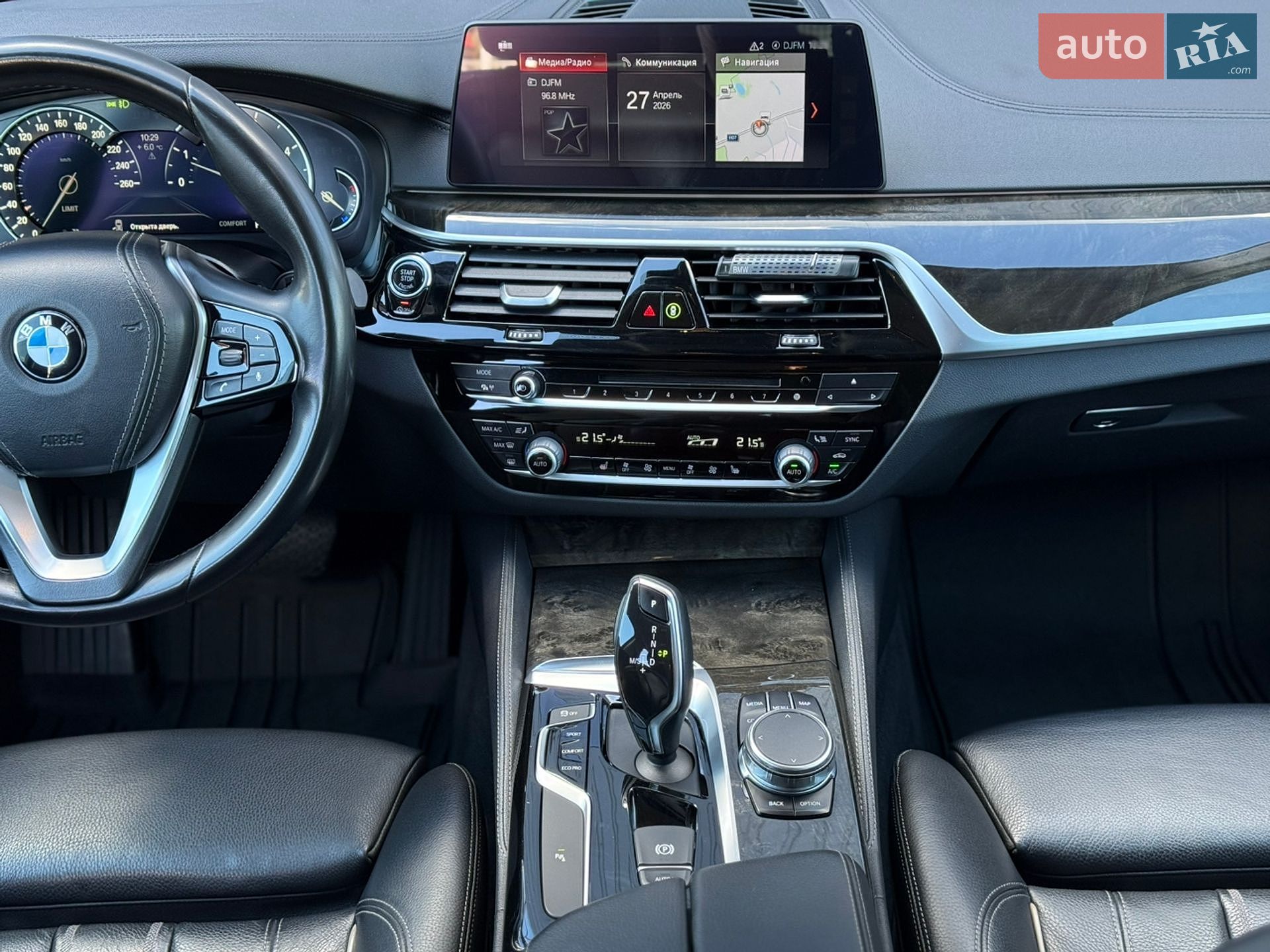 BMW 5 Series 2017 VIN WBAJM71010B054859 фото оголошення 21 з 60