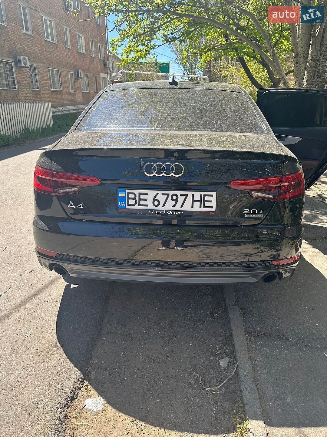 Audi A4 2016 VIN WAUDNAF41HN052199 фото оголошення 3 з 8