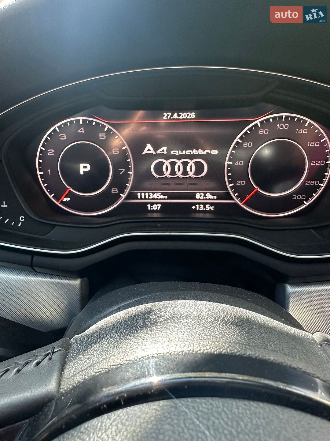 Audi A4 2016 VIN WAUDNAF41HN052199 фото оголошення 6 з 8