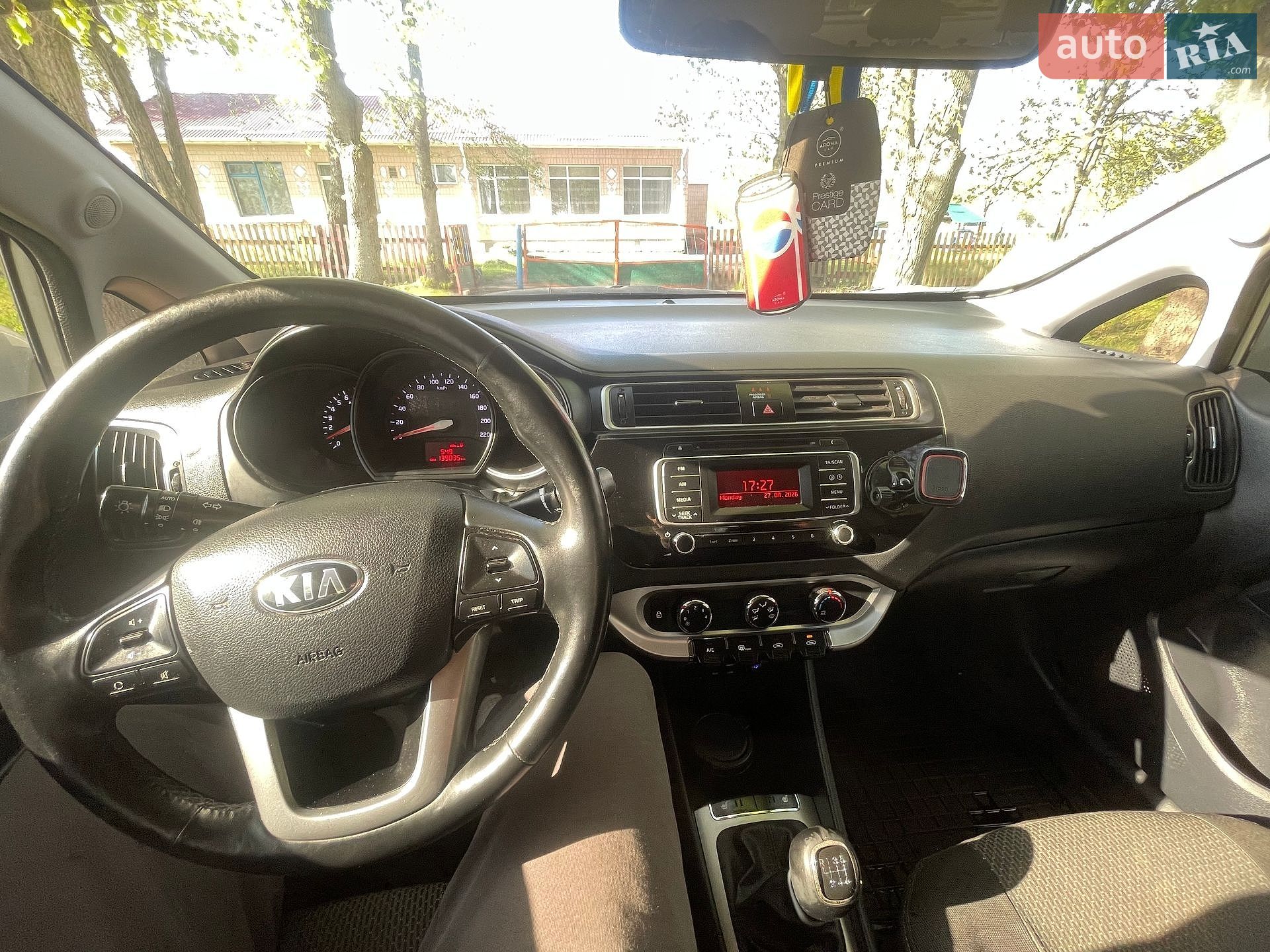 KIA RIO 2017 VIN KNADN412AG6104376 фото оголошення 14 з 15